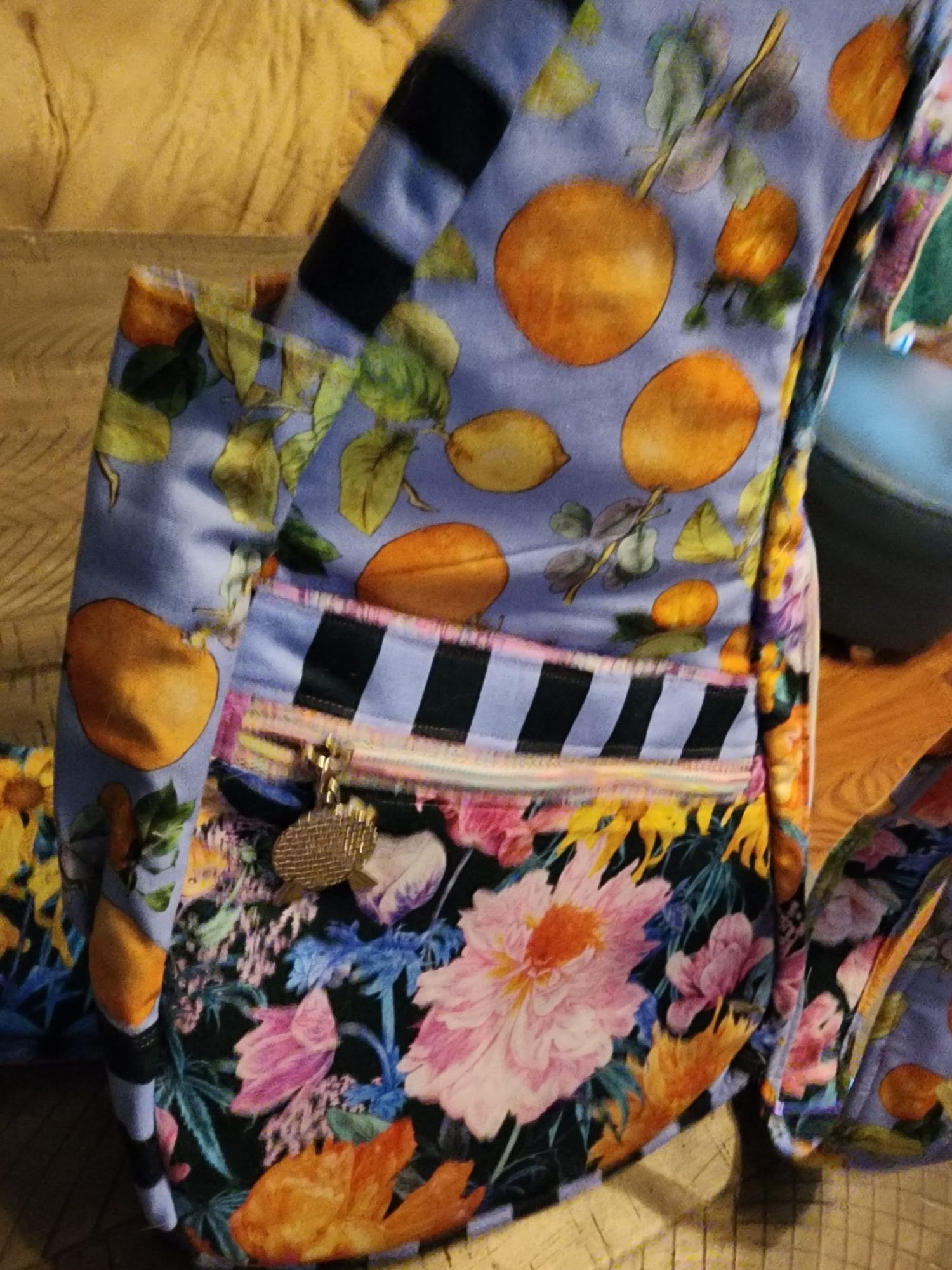 The back side of my Ergomatic Sling Bag