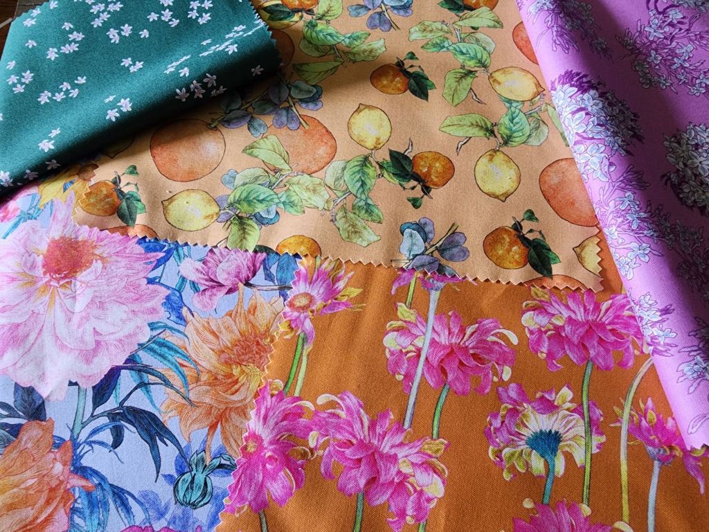 Coordinates from the Margo Collection by Figo Fabrics