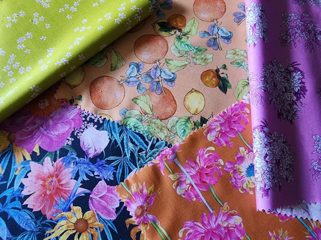 Coordinates from the Margo Collection by Figo Fabrics